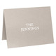 Tailored Name Folded Shimmer Note Cards Image 9 of 9